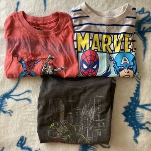 3pk Toddler Boy’s 4T Shirts